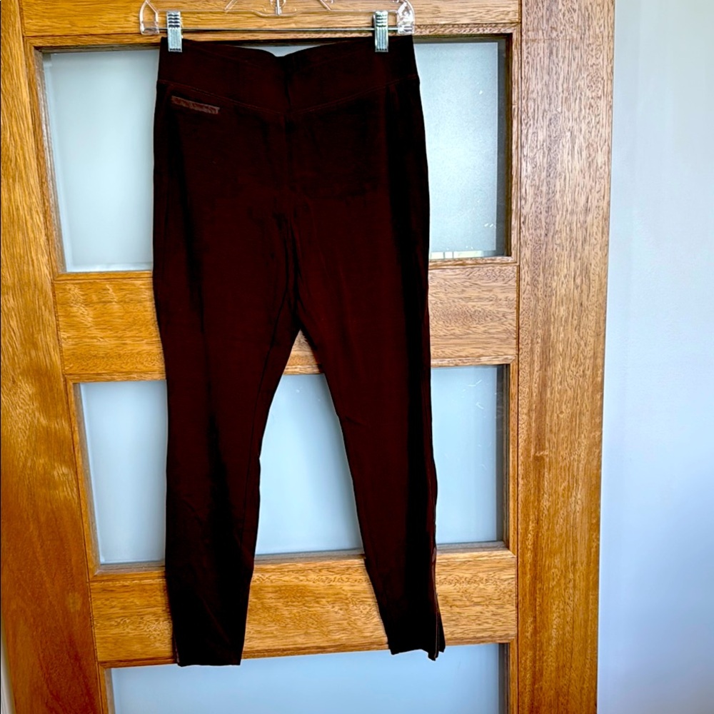 Chic Brown knit JJill  Leggings